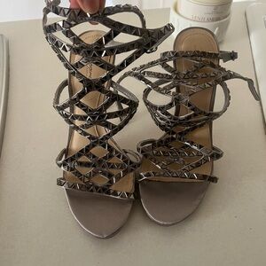 Vince Camuto Metallic Strappy Sandals